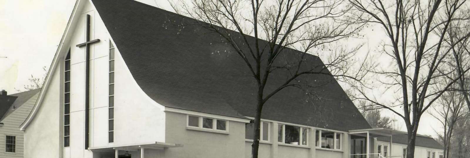 An old photo of the Lutheran Church