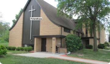 An updated photo of the church exterior