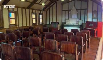 A photo of the interior of the miniature